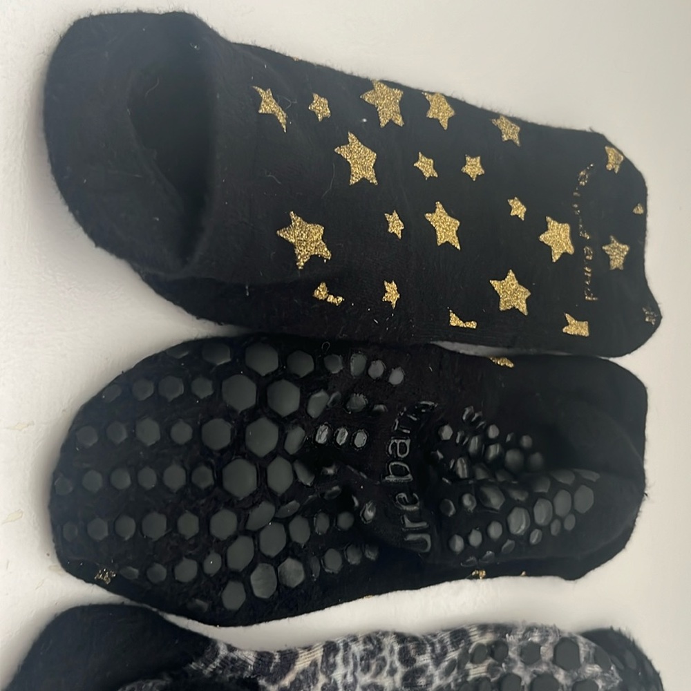 3 pair pure barre socks